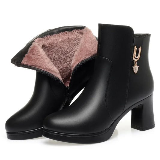neue Damen-Winterstiefel,